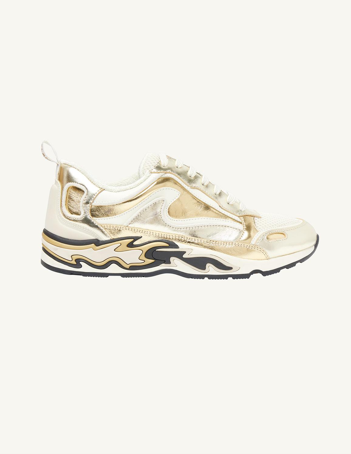 Flame Gold Kadın Sneakers