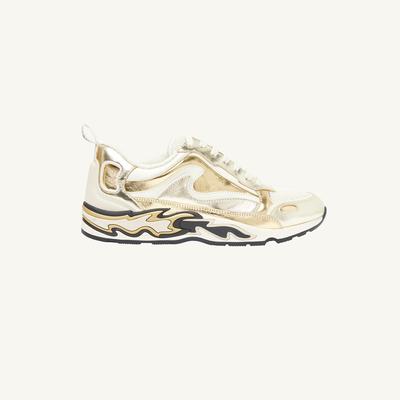 Gold Flame Kadın Sneakers