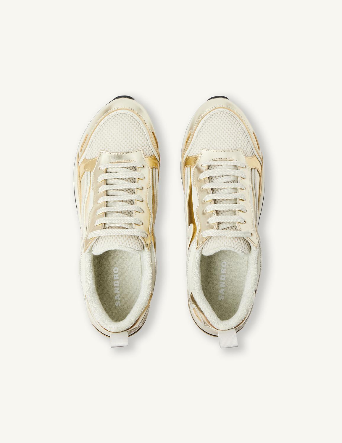 Flame Gold Kadın Sneakers