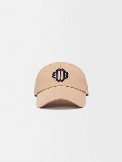 Bej Clover Logolu Şapka