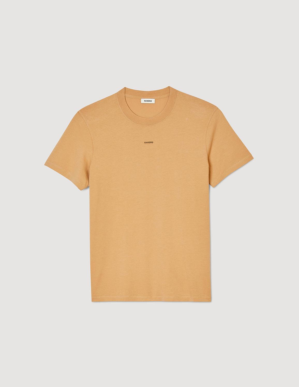 Kahverengi Kısa Kollu T-shirt