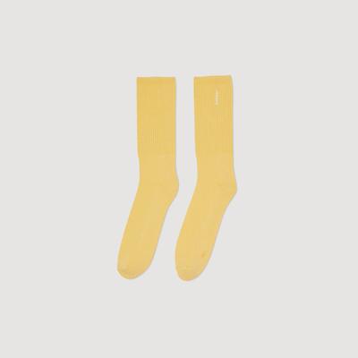 Pamuklu Sarı Çorap