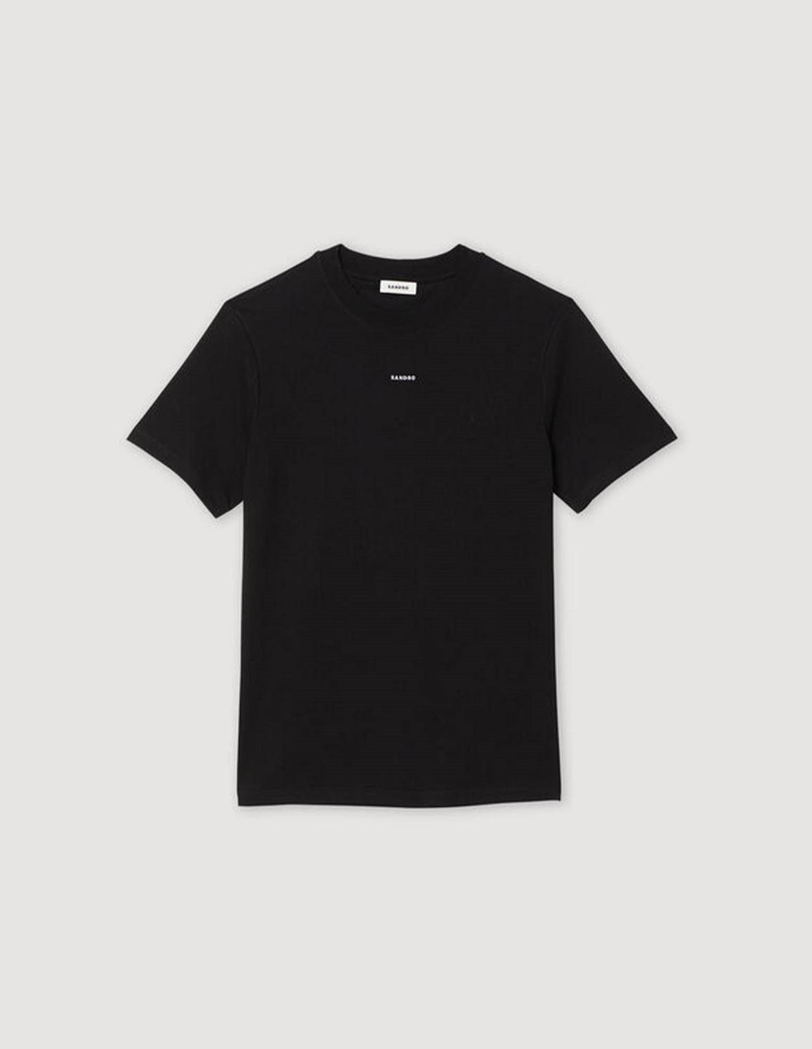 Siyah Kısa Kollu T-shirt